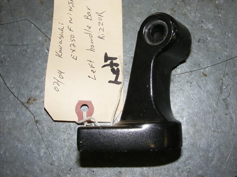 02 04 kawasaki ex250f handle bar risser left