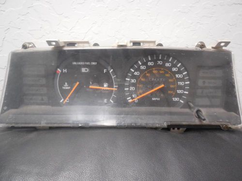 Toyota camry, speedometer, analog, 4 cyl, w/o tachometer, 90-91