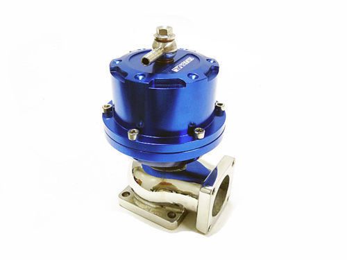 Obx aluminum external 41 mm 41mm 4-bolt flange wastegate waste gate wg blue