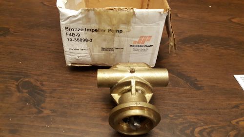 Volvo penta aq series water pump by johnson 10-35098-3 f4b-9 &#034;new&#034;