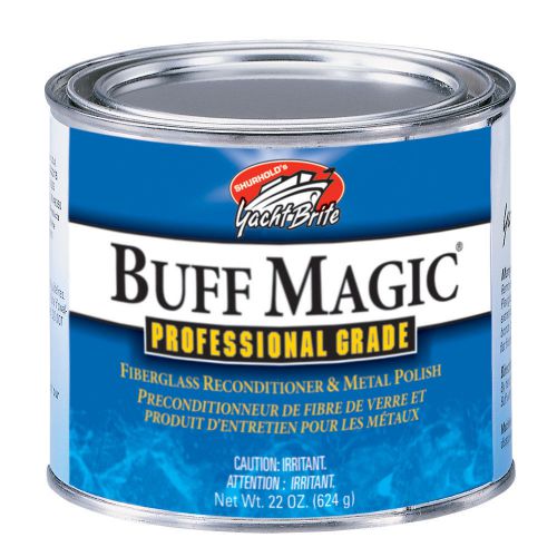 Shurhold buff magic fiberglass reconditioner &amp; metal polish - 22 oz. -ybp-0101