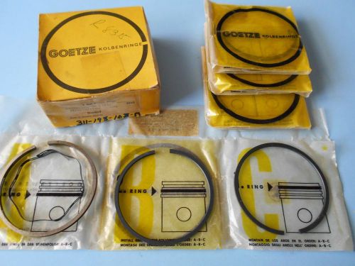 Volkswagen type iii fastback - notch back &amp; squareback oem goetze piston rings