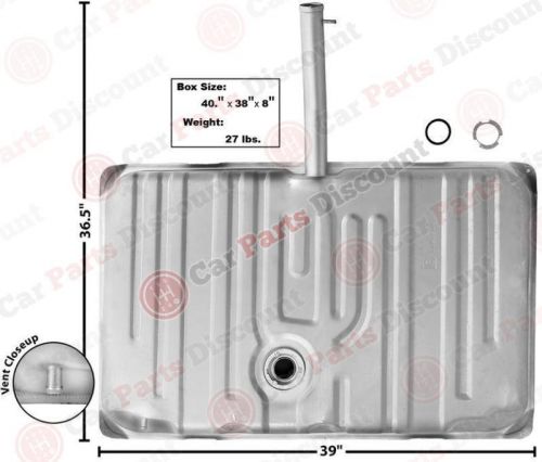 New dii gas/fuel tank - w/o eec, d-t77