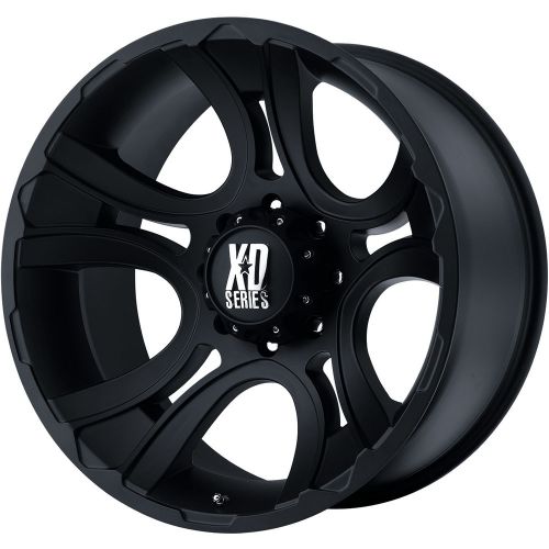 18x9 black xd xd801 crank 6x5.5 +0 rims toyo open country at ii p265/70r18