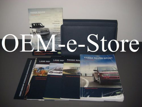 2007 land rover range rover sport owners manual + navigation owner&#039;s book set