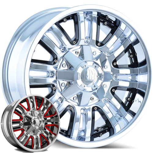 20x9 chrome mayhem assault 6x135 &amp; 6x5.5 -12 rims trail grappler