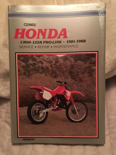 Honda service repair maintenance manual/handbook. brand new &amp; sealed!!