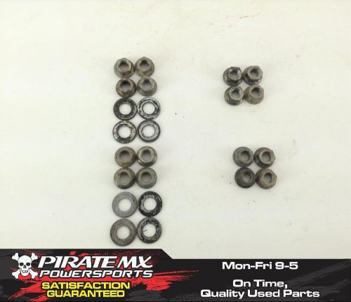 Yamaha yfz450 yfz 450 front rear wheel lug nuts set yfz 450 #123 2012