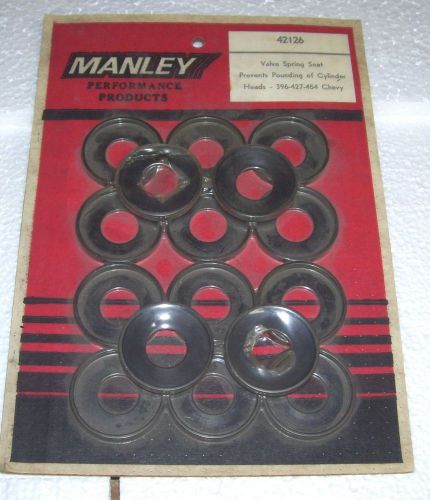 Manley od valve spring cups for 1.437 springs 396-427-454 chevy # 42126 nos