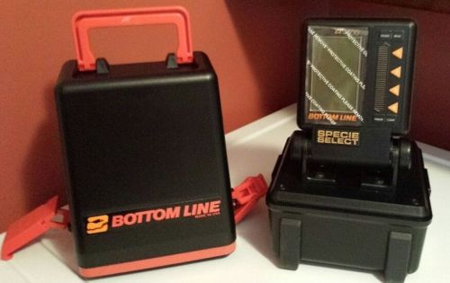 Bottom line specie select ez 4400 depth finder fish finder