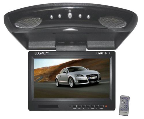 Legacy car audio lmr10.1 new 9&#034; tft roof mount monitor with ir &amp; wireless remote