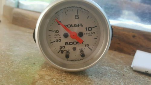 Roush boost guage kit 15 psi