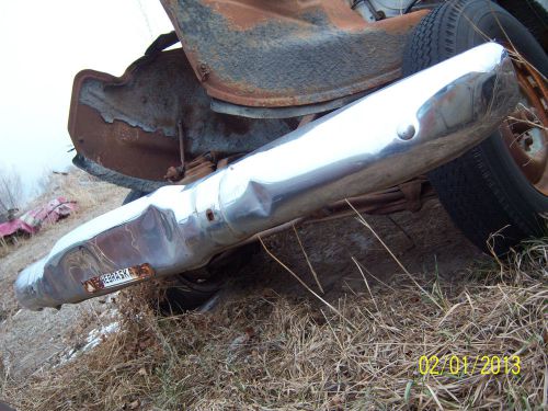 1954 dodge royal front bumper and brackets 54 1953 53 plymouth