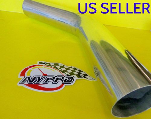 Nyppd universal 3.5&#034; in 89 mm outside diameter 45 degree polished aluminum pipe