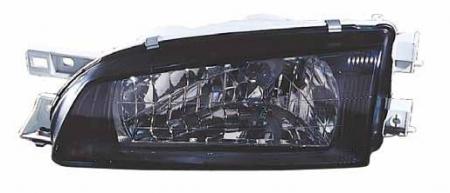 Headlight left subaru impreza black 4/5 door year 98-00