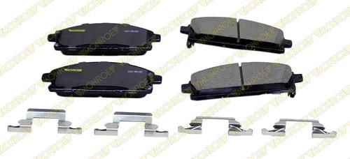 Monroe cx691 brake pad or shoe, front-monroe ceramics brake pad