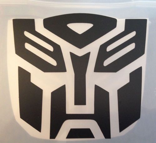 Transformer autobot vinyl decal