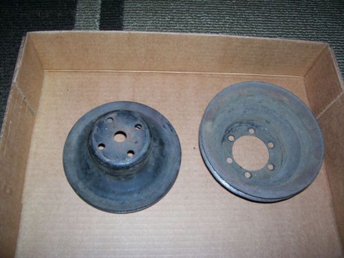 Mopar pulleys 273,318, small block dodge plymouth 1967 68 69