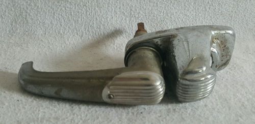 Original 1946 1947 1948 ford trunk handle with bezal