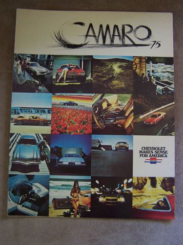 1975 camaro brochure