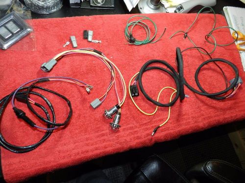 Nu console oe tach wiring set 66-67-68 coronet/belvedere/charger/roadrunner 4 sp