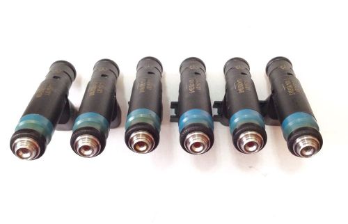 Oem fuel injector set 04854181 jeep grand cherokee wrangler 4.0l 1999 2000-2004