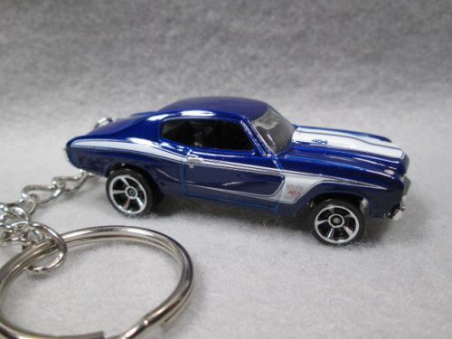 1970 chevy chevelle ss 454   5 spoke mags   custom key chain ring fob