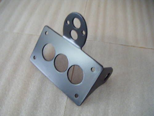 Motorcycle horizontal model a side mount license plate bracket, 25mm hole