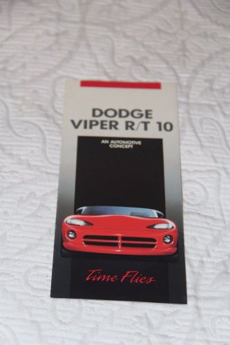 1991 viper brochure