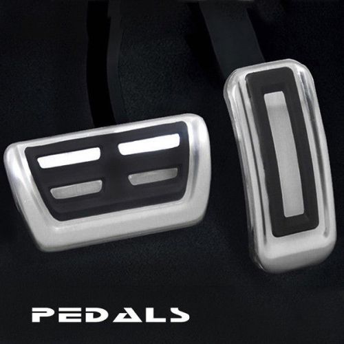 Auto stainless steel fuel brake foot at pedals pads cover fit mazda 6 m6 2003-08