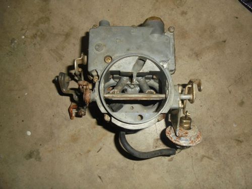 Gm 2 jet sedan 2 barrel carburetor. used, need rebuilt. truck application,look