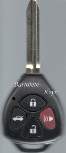 Remote key shell fits toyota rav4 avalon yaris camry venza and more