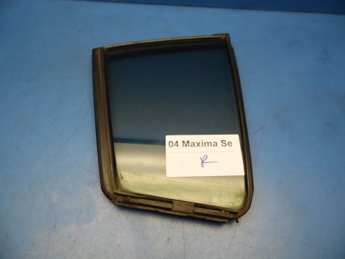 04-06 nissan maxima oem rear right passenger side corner window glass