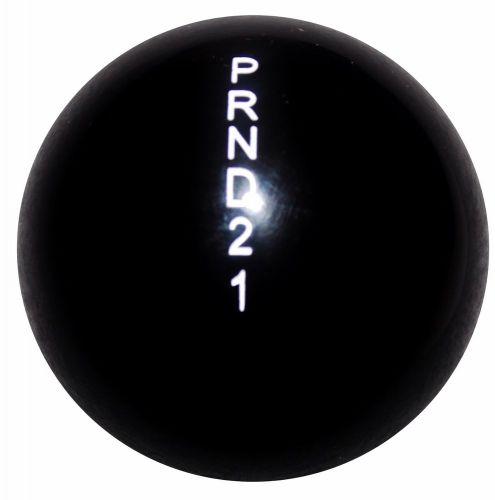 Classic black automatic pattern d21 shift knob lokar gennie hot rod shifter