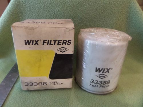 Lot of 3 wix fuel filter 33388