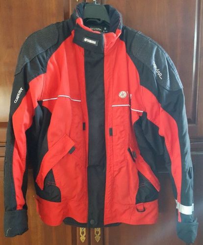 Yamaha snowmobile suit womens size s  jacket, bibs, gloves