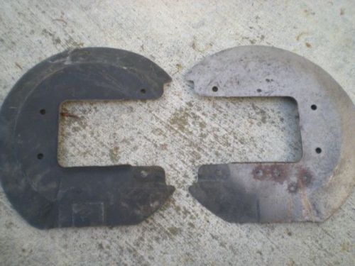 Porsche 911 / 912 front brake protective plates