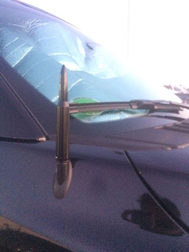 Black short 50 caliber antenna for f150 raptor king ranch lariat platinum pickup