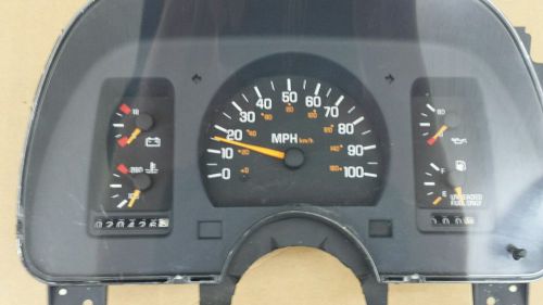 93 94 sunbird speedometer odometer cluster 25066713