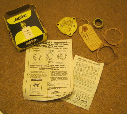 Jabasco pump co brass outlet port w gaskets in box model b3 m6 part #12515!!