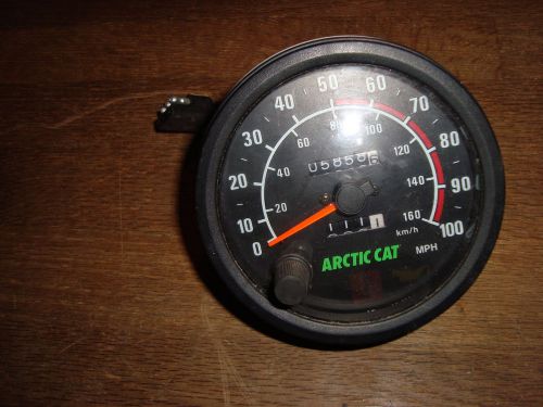 Arctic cat 4 1/2&#034; speedometer gauge 5858 miles 0620-209 z zr zl pantera 0620-238