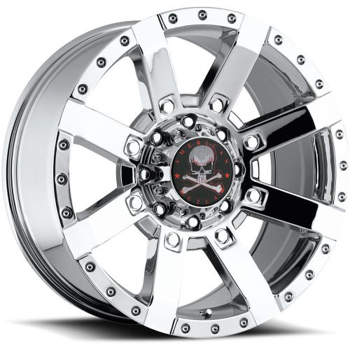 17x8.5 chrome american outlaw tnt 5x5 +16 rims ct404 lt35x12.50r17 tires