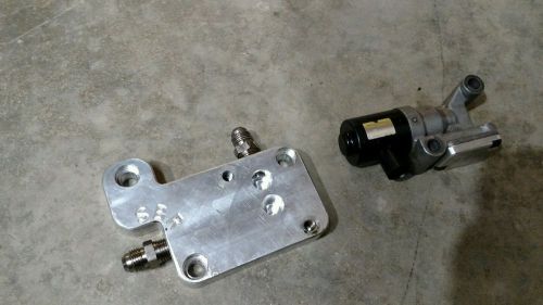 Honda custom iac relocation plate with iac