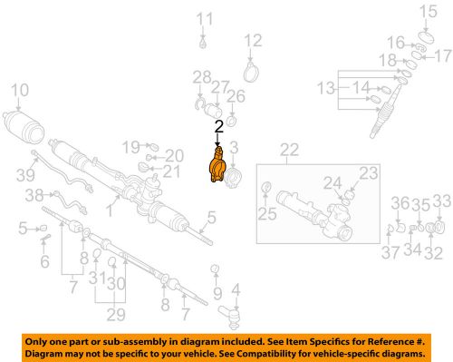 Toyota oem 96-00 rav4 steering gear-gear assembly bracket 4551442010