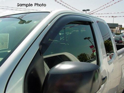 Tape-on vent shades 2 piece for a gmc s-15 pickup 1995 - 2004