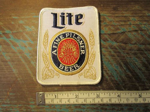 Nos miller lite racing patch beer nascar brad keselowski rusty wallace 2 ford