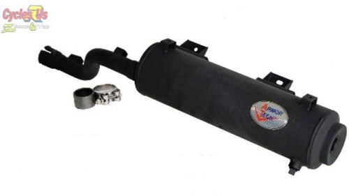 98-04 honda trx450 s es fm fe foreman new oe style exhaust muffler silencer pipe