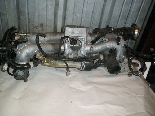 06 07 subaru impreza wrx intake manifold 2.5l turbo with lots of extras attached