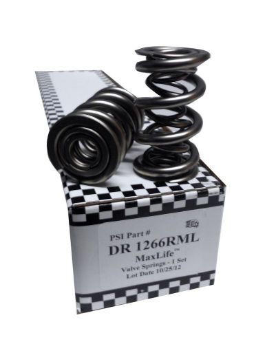 Psi dr1266rml max life drag race triple valve spring 1.710&#034; 1.050&#034; max lift (16)