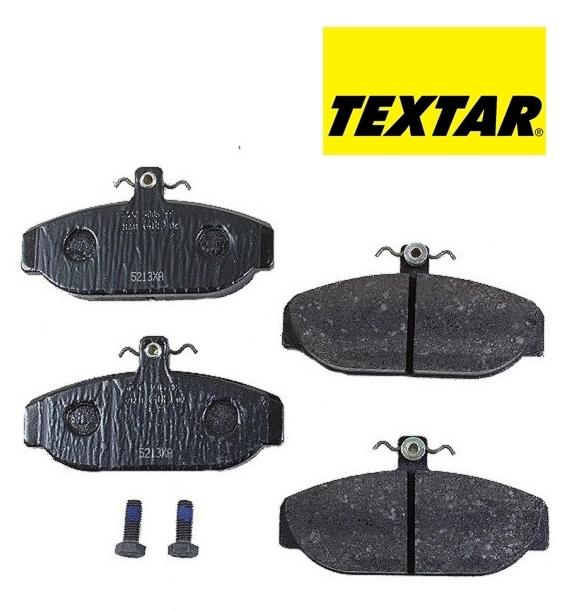 Textar premium front disc brake pads set 21266174 d508t